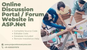 Online Discussion Portal ASP.Net