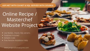 Online-recipes-project