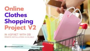 online apparels website project
