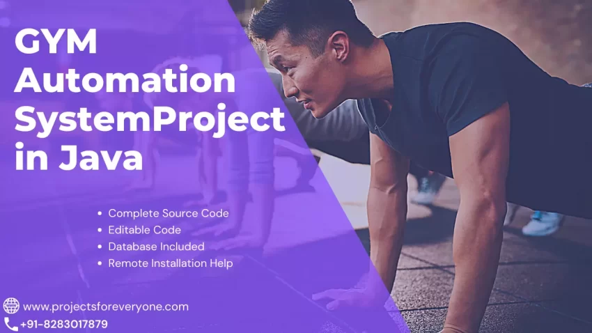GYM (Health Club) Automation System Project in JAVA Swing JDBC with source code