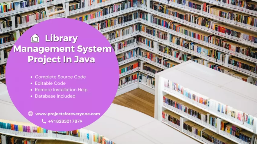 Library Management System Project In Java With Source Code