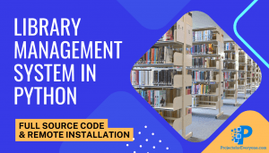 Library Management System Project in Python