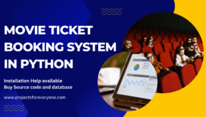 movie ticket booking system project in python