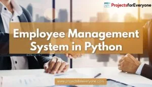 Employee Record Management System In Python